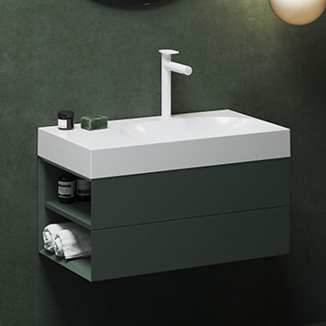 Mobilier de salle de bains Lite