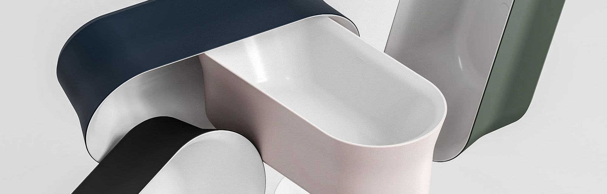 Baignoires colorées, Ravak